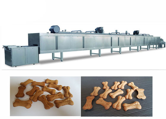 Macchina differente di fabbricazione di biscotti del cane di capacità di prezzo basso, linea di trasformazione dell'alimento per animali domestici