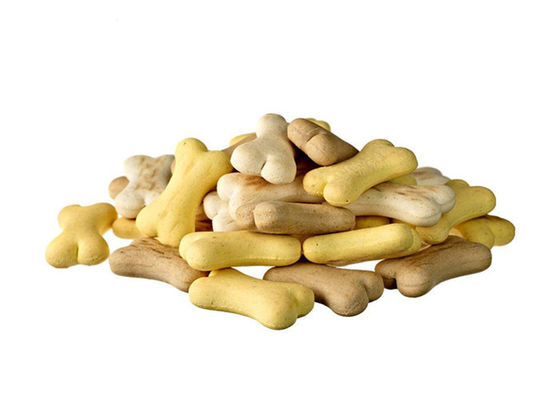 Macchina automatica piena di fabbricazione di biscotti del cane, linea di trasformazione dell'alimento per animali domestici dell'acciaio inossidabile