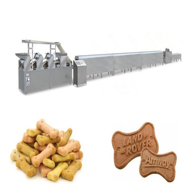 Macchina utensile del biscotto degli ss, linea di fabbricazione dell'alimento per animali domestici per varietà di forme