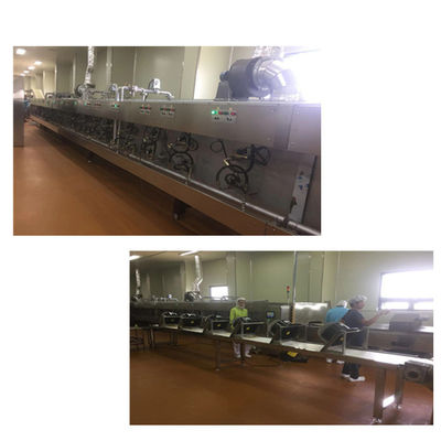 Produzione del biscotto dell'animale domestico della produzione di attrezzature del cibo per cani dell'acciaio inossidabile
