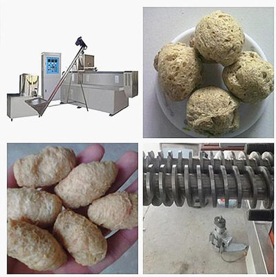 Macchina dell'espulsore della soia dei fiocchi di mais di capacità elevata con l'estrusore a vite gemellato