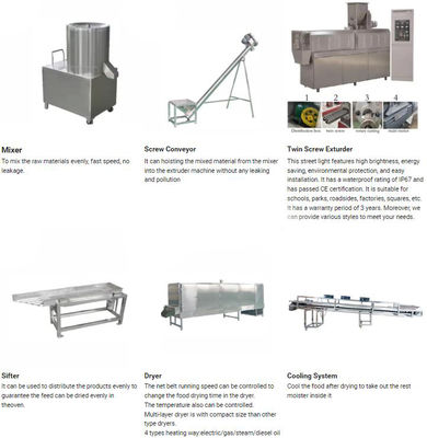 Macchina estrusore automatica per pepite di soia / Macchina per la produzione di snack