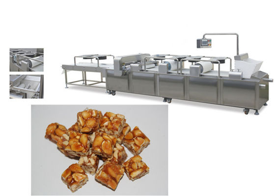 Barra di cereali in acciaio inossidabile Barra di muesli che fa rotolamento a macchina che forma tagliatrice
