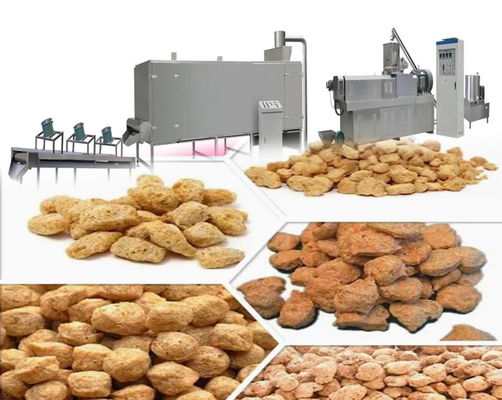 Linea della soia dell'espulsore di produzione alimentare automatica della macchina/proteina