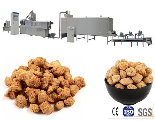 Proteina della soia/carne strutturate automatiche piene della soia che fa l'acciaio a macchina 304 di Stanless