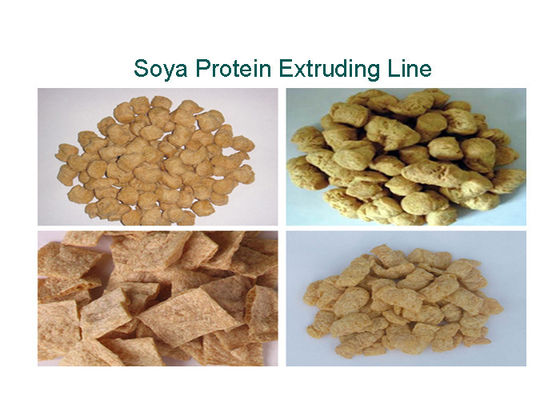 Doppia macchina per la proteina della soia, macchina dell'estrusore a vite dell'espulsore della soia