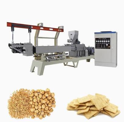 Linea di produzione di macchine per l'estruttore di soia a texture TVP continua e automatica