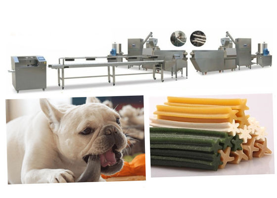 Il singolo animale domestico della macchina del creatore del cibo per cani della gomma da masticare degli ossequi di colore tratta l'attrezzatura