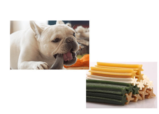 Il singolo animale domestico della macchina del creatore del cibo per cani della gomma da masticare degli ossequi di colore tratta l'attrezzatura