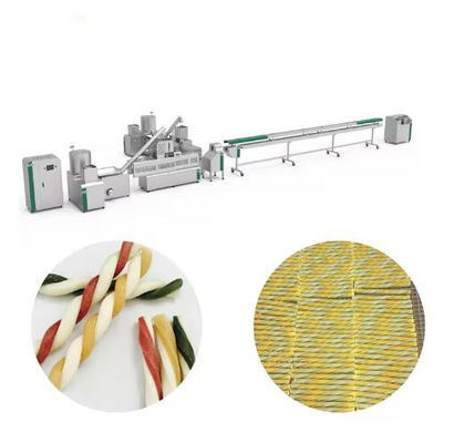 linea d'espulsione di torsione di 150kg/Hr 50Hz dell'ossequio continuo dell'animale domestico