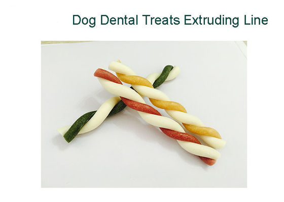 Il colore gemellato ha torto l'elaborazione della gomma da masticare del cane della macchina dell'ossequio dell'ANIMALE DOMESTICO a basso rumore