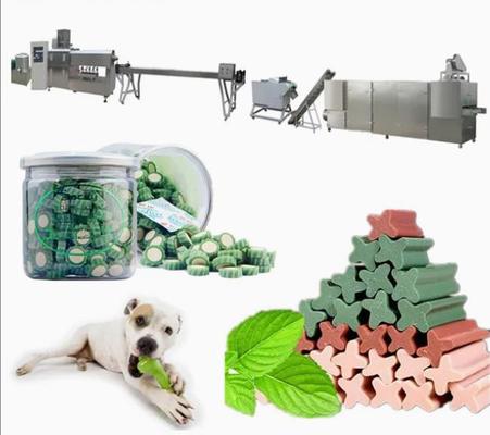 Il vario cane della macchina dell'ossequio dell'animale domestico di forme mastica l'espulsore dell'impiantistica per la lavorazione degli alimenti dello spuntino