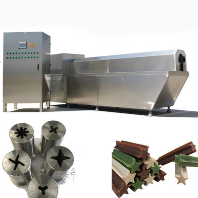 Il vario cane della macchina dell'ossequio dell'animale domestico di forme mastica l'espulsore dell'impiantistica per la lavorazione degli alimenti dello spuntino