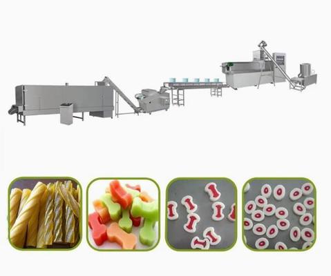 L'ANIMALE DOMESTICO 100KW mastica la linea di produzione acciaio inossidabile della macchina dell'ossequio dell'animale domestico