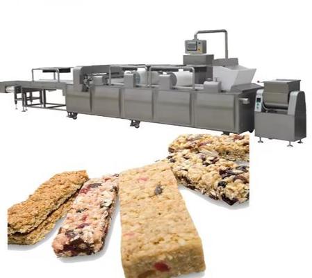 Riso della caramella/barra di arachide gonfiati che fa la macchina continua & automatica della macchina, di granola della barra