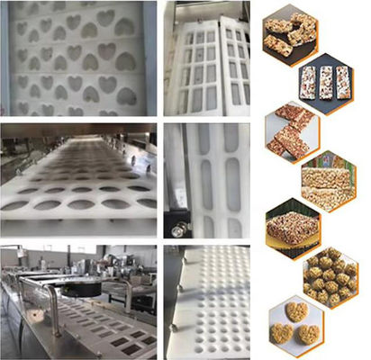 Riso della caramella/barra di arachide gonfiati che fa la macchina continua & automatica della macchina, di granola della barra