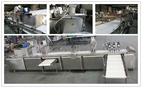 Linea a scatti 300-500kg/Hr di produzione alimentare dell'animale domestico di acciaio inossidabile