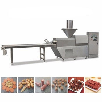 Linea a scatti freddo di produzione alimentare dell'animale domestico degli spuntini dell'animale domestico della carne espulso