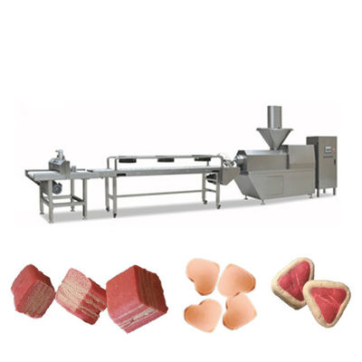 Cane molle della carne a scatti che mastica la linea SpA di produzione alimentare dell'animale domestico di Siemens