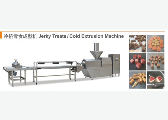 Macchina a scatti espelsa fredda dell'ossequio dello spuntino del cane con capacità di 200-300kg per macchina dell'alimento per animali domestici di ora