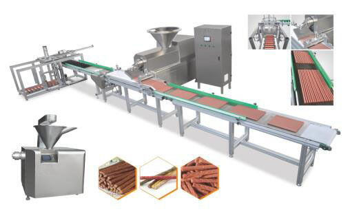 Gli spuntini a scatti 100% dell'animale domestico massimo automatico pieno della carne che fanno il freddo a macchina hanno espulso