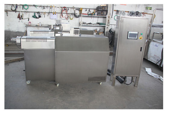 Mini linea estrusore a vite di produzione alimentare dell'animale domestico di formula di prova di laboratorio del doppio
