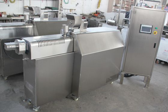 Mini linea estrusore a vite di produzione alimentare dell'animale domestico di formula di prova di laboratorio del doppio