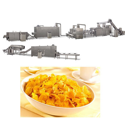 cereali dei fiocchi di mais di 165kw 300kg/hr che fanno macchina