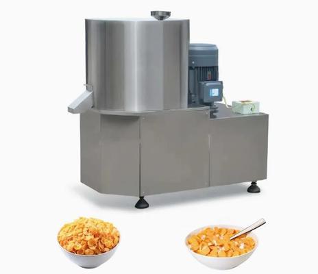 Fiocchi di mais automatici che trasformano la linea di trasformazione dei fiocchi di mais/fiocco di avena line&roasted che fa macchina