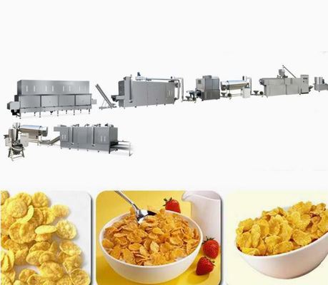 Linea di produzione dei chip di cereale dello spuntino/macchina utensile automatiche fiocchi di mais dei cereali