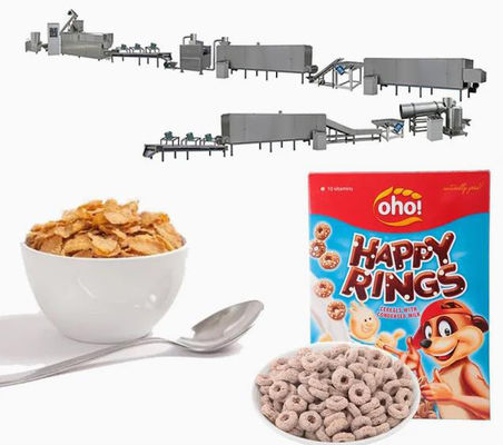 Linea di trasformazione fiocchi di mais dei fiocchi di mais inglesi che fanno macchina