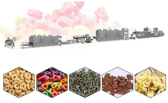 Linea di produzione ampliata automatica controllata dei fiocchi di mais di SpA