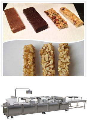 Barra di caramella matta della frutta materiale SS304 che fa macchina, macchina del creatore della barra del cereale