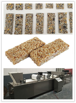 Barra di caramella matta della frutta materiale SS304 che fa macchina, macchina del creatore della barra del cereale
