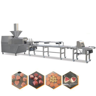 Il cane reale a scatti dell'espulsore dell'alimento per animali domestici della carne dell'anatra tratta la formazione a scatti degli ossequi