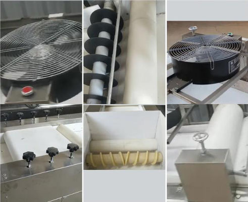 Rulli che appiattiscono e che tagliano arachide Candy Antivari che fa materiale a macchina SUS304