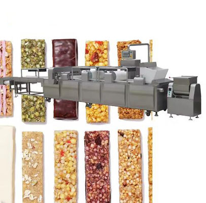 Macchina per la produzione continua e automatica di barrette di cereali al sesamo, macchina per chikki alle arachidi