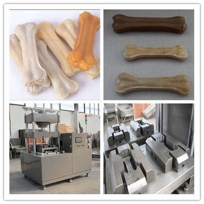 Osso di cane di operazione automatica che fa animale domestico a macchina trattare macchina per alimento per animali domestici