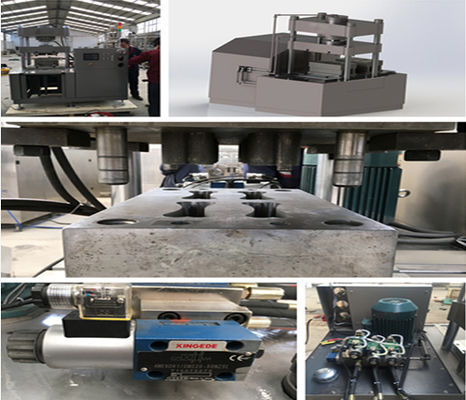 Macchinario idraulico della stampa dell'osso della pelle bovina