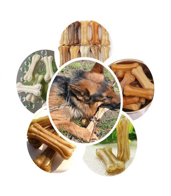 Il cibo per cani che fa il cane pressato a macchina mastica il macchinario delle ossa del pellame greggio