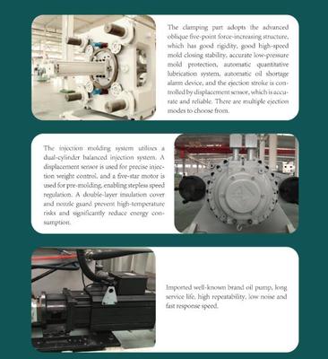 Macchina per stampaggio a iniezione di snack per animali Chewy Jinan Modello MK 268B-I