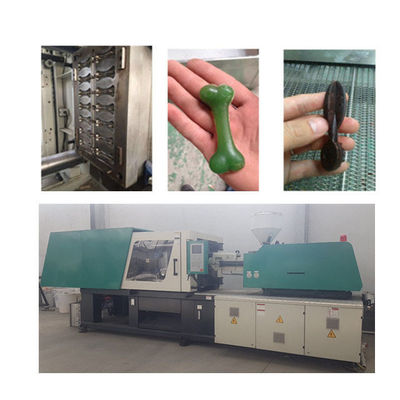 Macchina per biscotti per cani CE per snack per animali domestici, spazzola/forma di osso, macchina per biscotti masticabili per cani