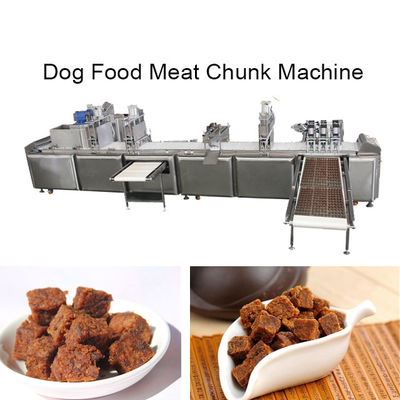La macchina dell'ossequio del cane di acciaio inossidabile per la carne dei granelli del manzo taglia la formazione a cubetti