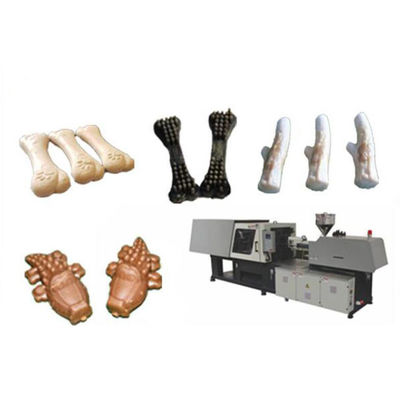 Gli ossequi/cane dell'animale domestico mastica le masticazioni multiuso dell'animale domestico dell'attrezzatura trattata dell'estrusione dell'alimento per animali domestici