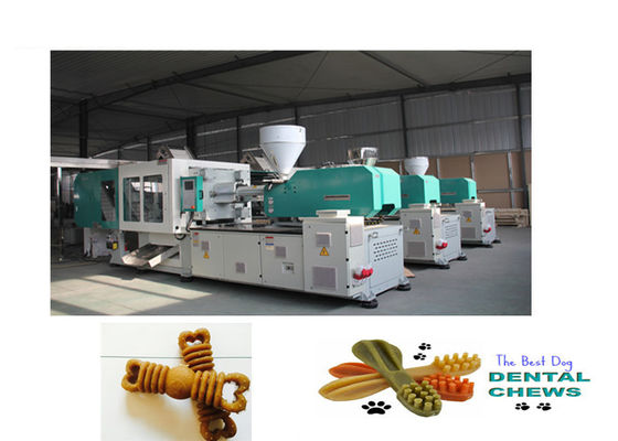 Macchina dello stampaggio ad iniezione dell'animale domestico di cure odontoiatriche per l'osso di cane che mastica alimento