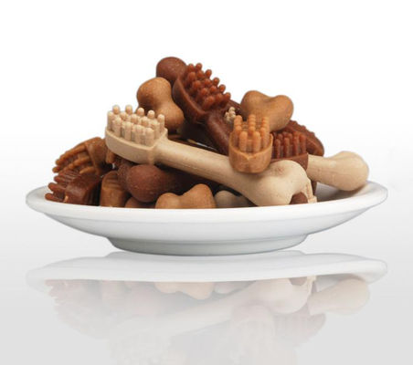 Fresatrice dello spuntino del cane dell'iniezione dell'animale domestico in Cina con CE