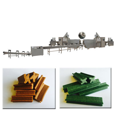 Singolo touch screen automatico dell'estrusore a vite per gli ossequi della gomma da masticare del cane