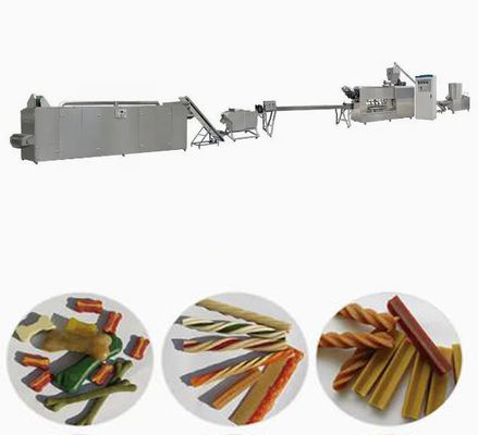 Nuova linea di produzione di alimenti per cani con dentisti aromatizzati 100 kg/ora