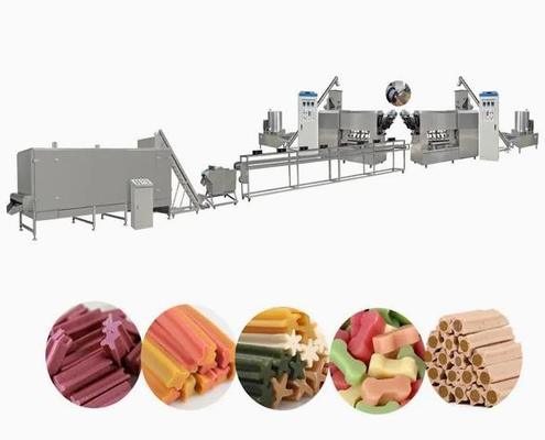 Estrusore per alimenti per cani masticabili / Estrusore a flusso continuo 380V / 50Hz