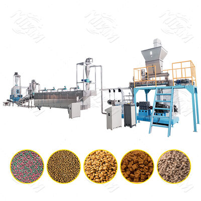 MIKIM 200-800 kg/h Linea di produzione Extruder Machine Fish Feed Pellet Making Machines per il mangime per pesci